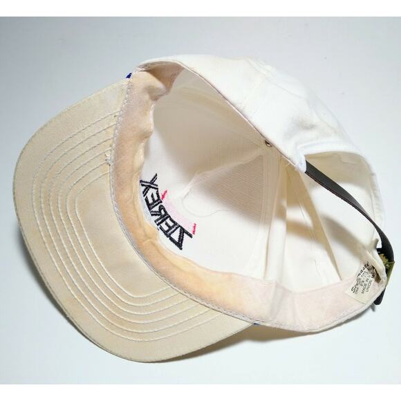 VTG Zerex Coolant Alan Kuwicki Leather Back Racing hat cap Made in USA - Picture 6 of 6